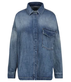 Surchemise Rosa Bleu Foncee Femme Hauts