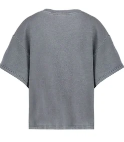 Sweat-Shirt Crop "Boy Jane De" Brode Carbone Vintage Femme Hauts