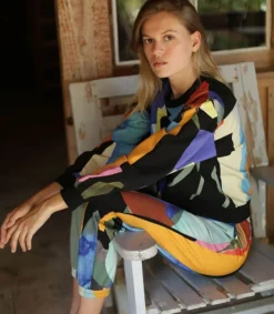 Outlet Sweat-Shirt Jaguar Crop Femme Mailles & Sweats