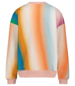 Discount Sweat-Shirt Ombre Stripe Mushroom Femme Mailles & Sweats