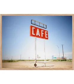 Online Tableau Avec Cadre "Cafe" 60X80Cm Affiches & Tableaux