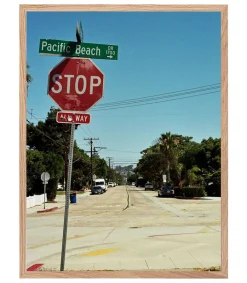 Hot Tableau Avec Cadre "Pb" 30X40Cm Affiches & Tableaux