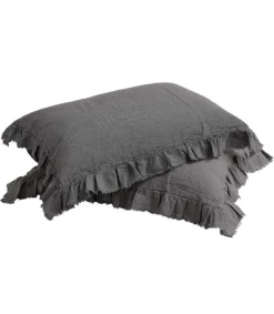 Outlet Taie D'Oreiller Boho Lin Lave 30 X 40 Cm Linge De Lit