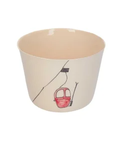 Tasse A The En Ceramique "Telecabine Rouge" Tasses, Mugs & Bols