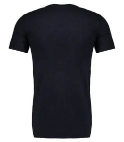 Clearance Tee-Shirt A Manches Courtes Et Col Rond Homme Bysapick Noir Homme Tee-Shirts