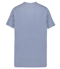 Hot Tee-Shirt A Manches Courtes Homme Devon Bleu Gris Vintage Homme Tee-Shirts