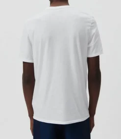 Tee-Shirt A Manches Courtes Homme Devon Blanc Homme Tee-Shirts