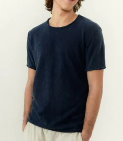 Tee-Shirt A Manches Courtes Homme Sonoma Navy Vintage Homme Tee-Shirts