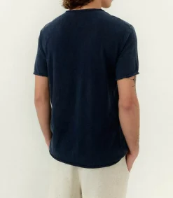 Tee-Shirt A Manches Courtes Homme Sonoma Navy Vintage Homme Tee-Shirts