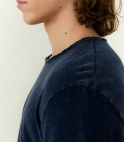 Tee-Shirt A Manches Courtes Homme Sonoma Navy Vintage Homme Tee-Shirts