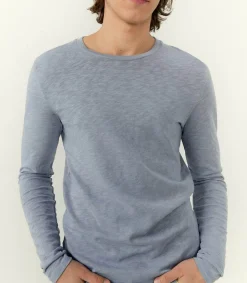 Discount Tee-Shirt A Manches Longues Homme Bysapick Horizon Homme Tee-Shirts