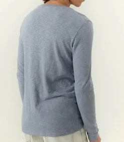 Discount Tee-Shirt A Manches Longues Homme Bysapick Horizon Homme Tee-Shirts