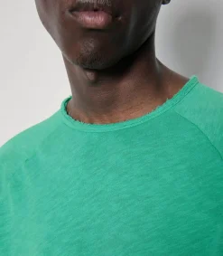 Outlet Tee-Shirt A Manches Longues Homme Sonoma Basilic Vintage Homme Tee-Shirts