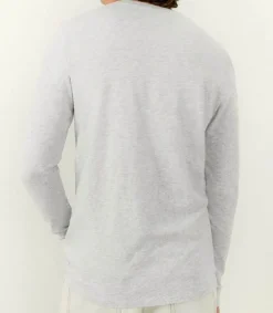 New Tee-Shirt A Manches Longues Homme Bysapick Polaire Chine Homme Tee-Shirts