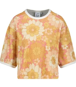 Sale Tee-Shirt Carnac Flowers Power Print Femme Hauts