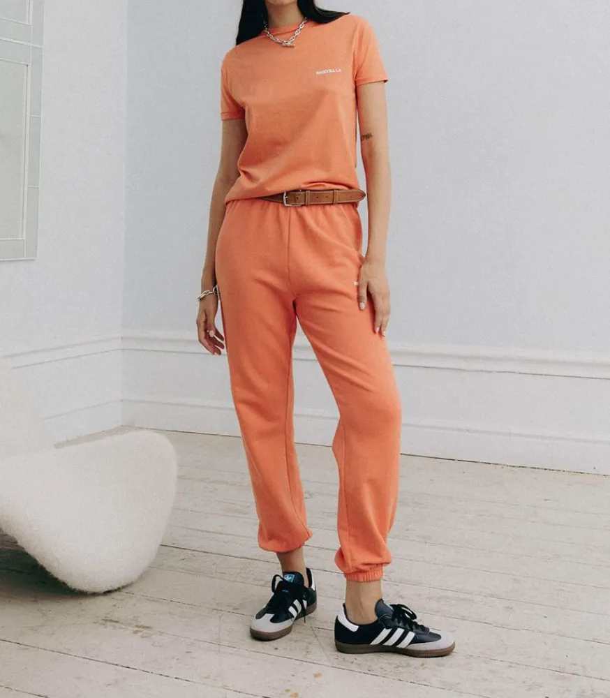 Hot Tee-Shirt Easy Vintage Tiger Lily Red Femme Hauts