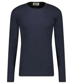 Online Tee-Shirt Homme Bysapick Manches Longues Navy Homme Tee-Shirts