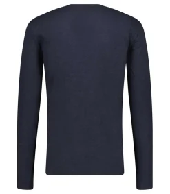 Online Tee-Shirt Homme Bysapick Manches Longues Navy Homme Tee-Shirts