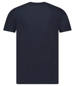 Hot Tee-Shirt Homme Col V Manches Courtes Marine Homme Tee-Shirts