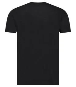 Clearance Tee-Shirt Homme Harold Col Rond Manches Courtes Noir Homme Tee-Shirts