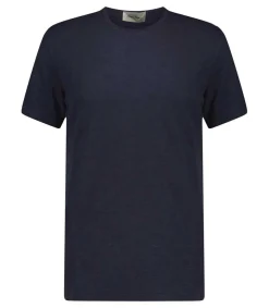 Outlet Tee-Shirt Homme Manches Courtes Bysapick Navy Homme Tee-Shirts