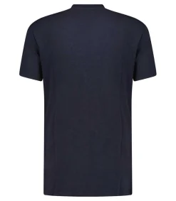 Outlet Tee-Shirt Homme Manches Courtes Bysapick Navy Homme Tee-Shirts