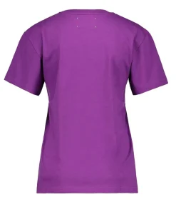 Clearance Tee-Shirt It'S Wonderful Day Violet Femme Hauts