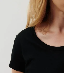 New Tee-Shirt Jacksonville Noir Femme Hauts