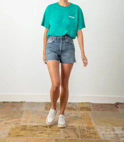 Discount Tee-Shirt Logo Kelp Marble Camo Femme Hauts