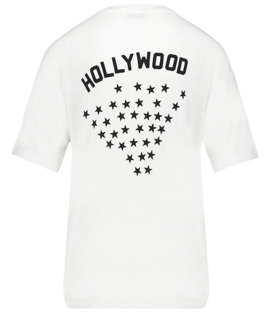 Hot Tee-Shirt Louis Hollywood Ivoire Femme Hauts