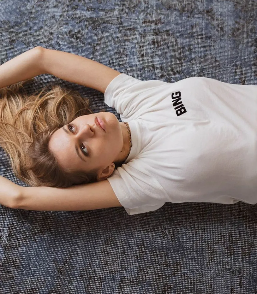 Hot Tee-Shirt Louis Hollywood Ivoire Femme Hauts