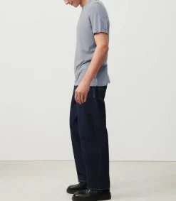 Sale Tee-Shirt Manches Courtes Homme Devon Bleu Gris Vintage Homme Tee-Shirts