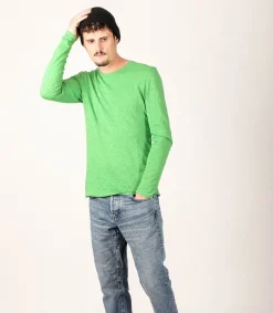 Clearance Tee-Shirt Manches Longues Homme Bysapick Cresson Homme Tee-Shirts