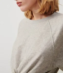 Online Tee-Shirt Ruzy Gris Clair Chine Femme Hauts