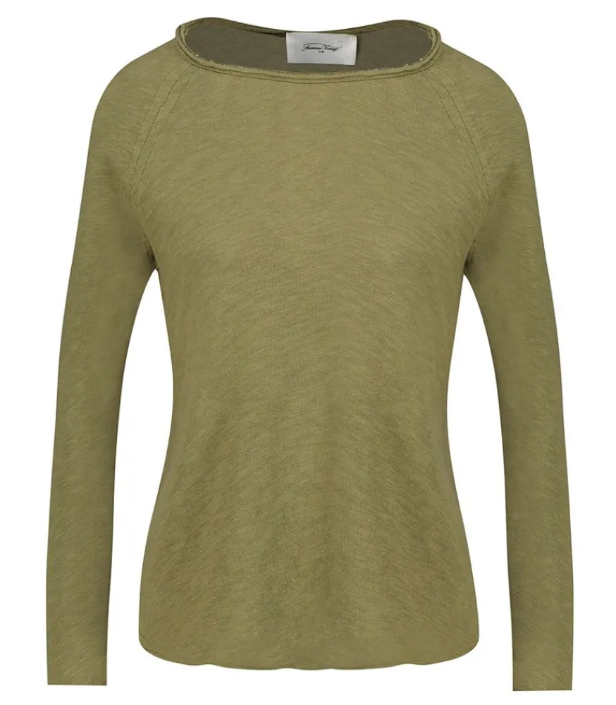 Discount Tee-Shirt Sonoma Manches Longues Col Bateau Buisson Vintage Femme Hauts