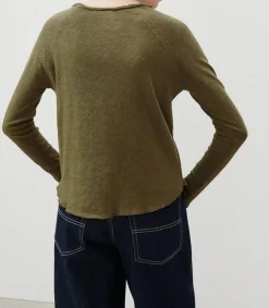 Discount Tee-Shirt Sonoma Manches Longues Col Bateau Buisson Vintage Femme Hauts