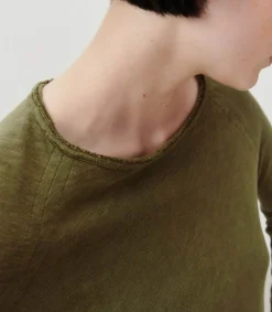 Discount Tee-Shirt Sonoma Manches Longues Col Bateau Buisson Vintage Femme Hauts