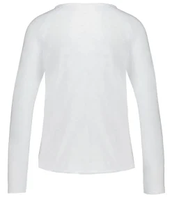 Clearance Tee-Shirt Sonoma Manches Longues Blanc Femme Hauts