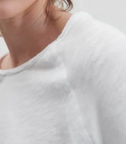 Clearance Tee-Shirt Sonoma Manches Longues Blanc Femme Hauts