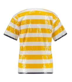 Online Tee-Shirt Yesterday A Sequins Femme Hauts