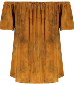 Discount Top A Epaules Denudees En Soie Marmalade Femme Hauts