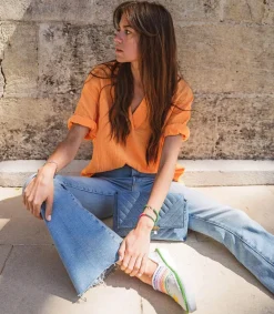 New Top Avery Apricot Femme Hauts