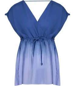 New Top Bip Bleu Femme Hauts