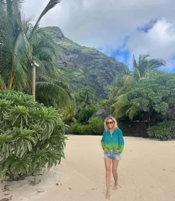 Sale Top Formentera Bayou Lime Green Femme Hauts