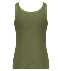 Top Tess Kaki Femme Hauts