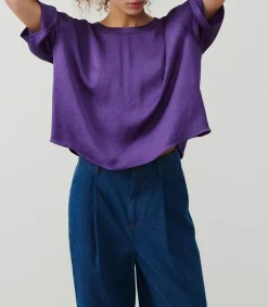 Clearance Top Widland Neon Purple Femme Hauts