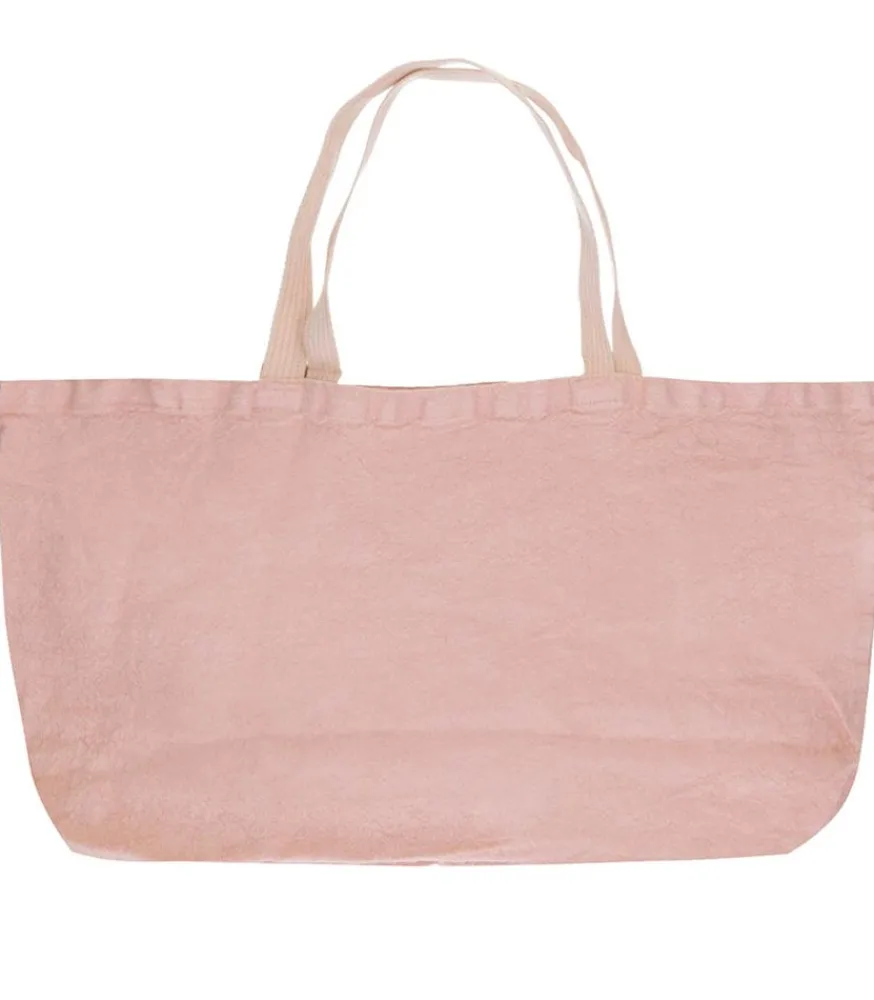 New Tote Bag Doudou En Lin Petale Femme Cabas & Paniers