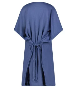 New Tunique Col V Venice Blue Femme Robes