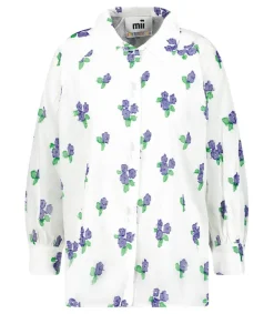 Online Tunique Lulu Tissee Blanc Femme Hauts