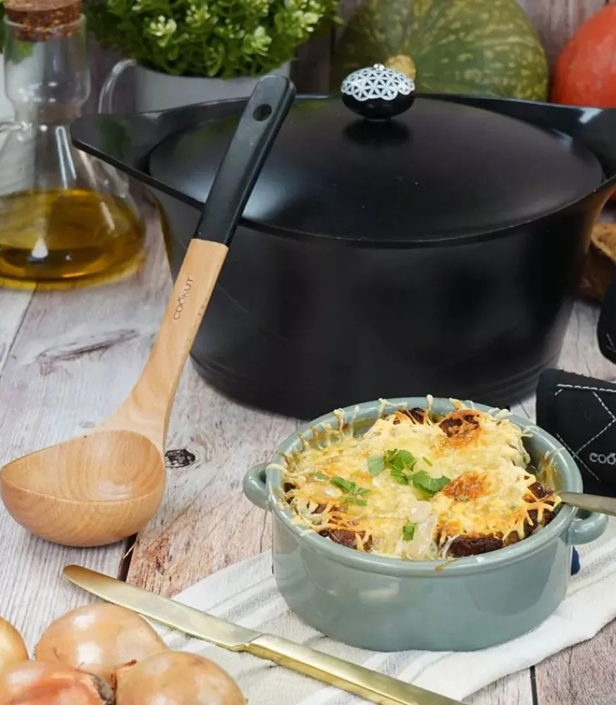 Discount Ustensiles Cuillere Et Louche En Bois Graphite Ustensiles & Accessoires